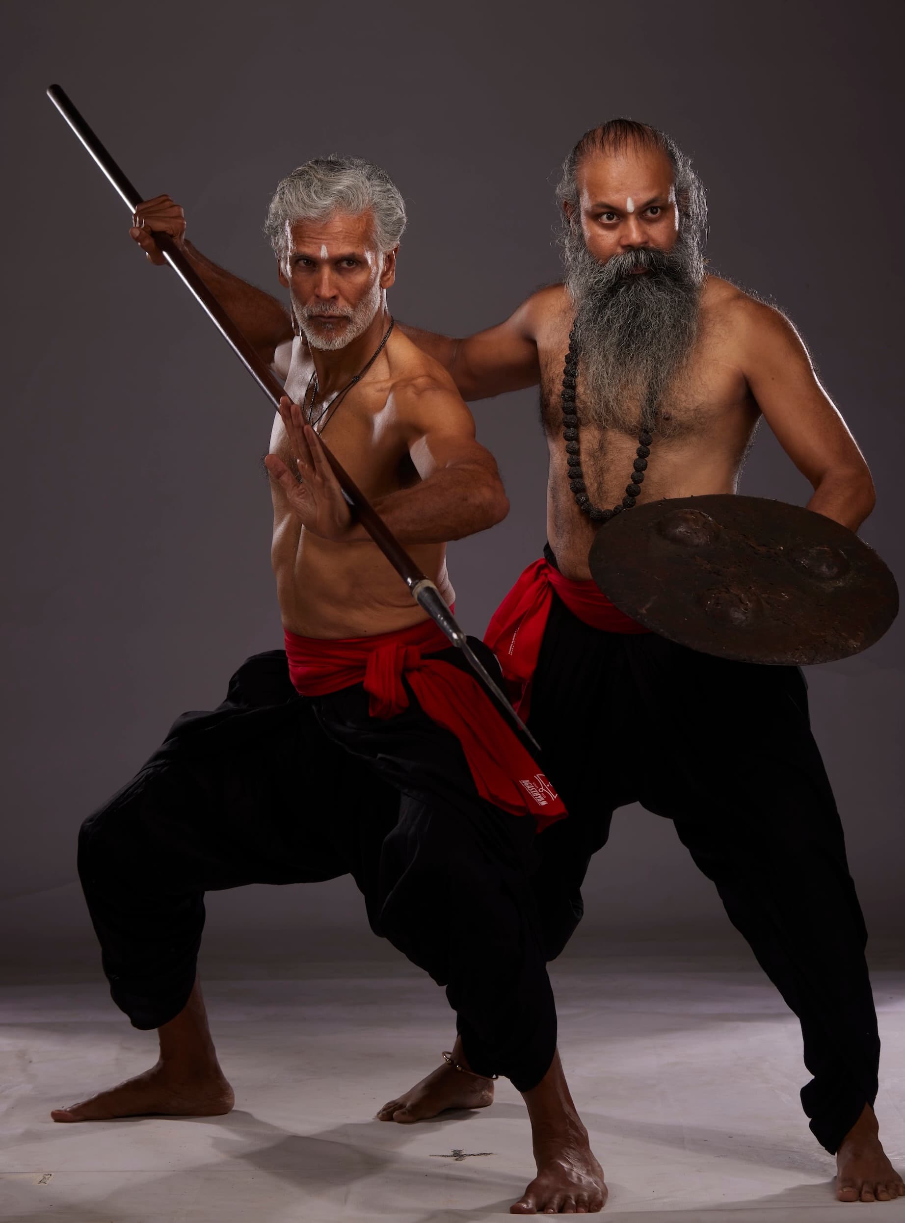 Kalari practice with Milind